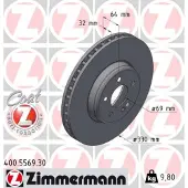 ZIMMERMANN Bremsscheibe FORMULA S 400.5569.30