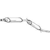 Bosal Endschalldämpfer 281-643
