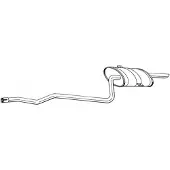 Bosal Endschalldämpfer 288-333
