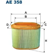 FILTRON Luftfilter AE358