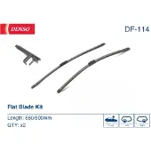 Denso Wischblatt DF-114, 650/500mm, Vorne, 2 Stück