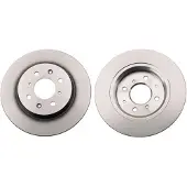 TRW Bremsscheibe DF6318 hinten, voll, 1 Stück