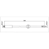 METZGER Bremsschlauch 4111627