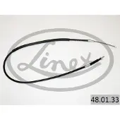 Linex Handbremsseil 48.01.33 Rechts Links für VOLVO 440 K (445) 1340/1084mm