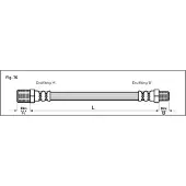 METZGER 4115148 Bremsschlauch für ROVER MINI für AUSTIN Mini Schrägheck