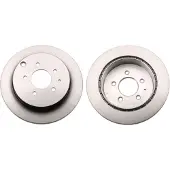 TRW Bremsscheibe DF6385 hinten, belüftet, 1 Stück