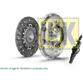 LuK Kupplung mit Kupplungsnehmerzylinder für Seat Leon Toledo VW Bora Golf 4 1,6 16V