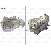 Valeo Kühlmittelpumpe Wasserpumpe für RENAULT CLIO II (BB0/1/2, CB0/1/2) 506573