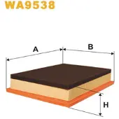 WIX FILTERS Luftfilter WA9538