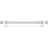 METZGER Bremsschlauch 4111534