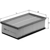 MAHLE ORIGINAL Luftfilter MAHLE LX 1497