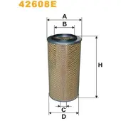 WIX FILTERS Luftfilter WIX 42608E