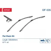 Denso Flat Scheibenwischer Vorne für VW Transporter V Bus (7HB, 7HJ, 7EB, 7EJ, 7EF, 7EG, 7HF, 7EC) Rahmenlos