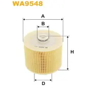 WIX FILTERS Luftfilter WA9548