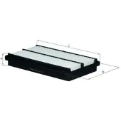 Knecht Luftfilter MAHLE LX 1075