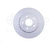 Hella Bremsscheibe Hinterachse Voll [Hersteller-Nr. 8DD355111-811] für Seat, Audi
