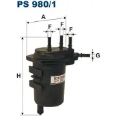 FILTRON Kraftstofffilter PS980/1