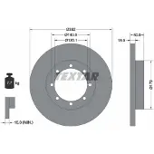 Textar Bremsscheibe 92230803 hinten, voll, 1 Stück