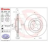 Brembo Bremsscheibe PRIME LINE - UV Coated 09.A731.21