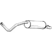 Bosal Endschalldämpfer 279-645