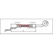 METZGER Bremsschlauch 4113523