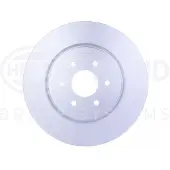 Hella 1x Bremsscheibe [Hersteller-Nr. 8DD355119-001] für Nissan