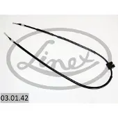 Linex Handbremsseil Bremsseil 03.01.42 Rechts für AUDI A8 (4D2, 4D8) 1720/1560mm