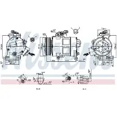 Nissens Klimakompressor 890249
