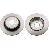 TRW Bremsscheibe DF6512S hinten, belüftet, 1 Stück