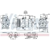 Nissens Klimakompressor 890217