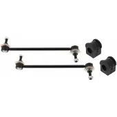 MAPCO 53118 Stabilisatorlager Reparatursatz für RENAULT ESPACE IV (JK0/1) Vorne Links Vorne Rechts 24mm Gummilager