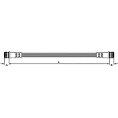 METZGER Bremsschlauch 4110474