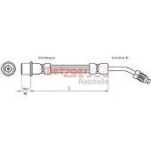 METZGER Bremsschlauch 4111109