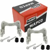 MAPCO 4834/2 Bremssattel-Träger Halter Satz Hinten für VW GOLF III (1H1) GOLF II (19E, 1G1) Polo Schrägheck (6N1) Golf IV Cabrio (1E) Golf III Cabrio