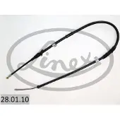 Linex Handbremsseil 28.01.10 Links für MITSUBISHI Galant V Limousine (E10) 1630/1450mm