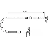 Bosch Seilzug, Feststellbremse 1 987 482 234