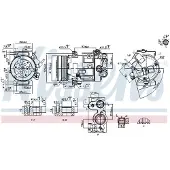 Nissens Klimakompressor 890420