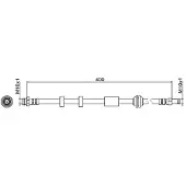 METZGER Bremsschlauch 4111468