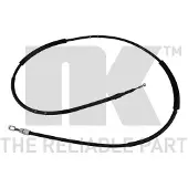 NK Seilzug, Handbremsseil [Hersteller-Nr. 9047101] für Audi, Seat