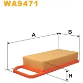 WIX FILTERS Luftfilter WA9471