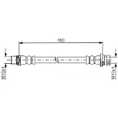 Bosch Bremsschlauch [Hersteller-Nr. 1987481682] für Renault
