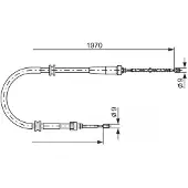 Bosch Seilzug, Feststellbremse 1 987 482 253
