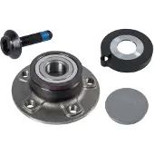 SWAG Radlagersatz Hinten Links Hinten Rechts für AUDI A4 Avant (8K5, B8) Schrägkugellager 142mm 30 93 6650