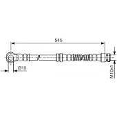 Bosch Bremsschlauch 1 987 481 724
