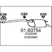 MTS Endschalldämpfer 01.60754