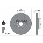 Textar Bremsscheibe 92337405 vorne, belüftet, hochkarbonisiert, 1 Stück