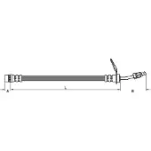 METZGER Bremsschlauch 4110211