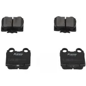 KAVO PARTS Bremsbeläge Satz Hinten Bremsklötze für TOYOTA Altezza (E1) KBP-9066