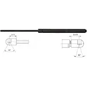 METZGER Gasfeder Motorhaubendämpfer 733mm für VW Eos (1F7, 1F8) 300N 2110456