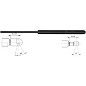METZGER 2110356 Gasfeder Heckklappendämpfer für SAAB 9-5 (YS3E) 280mm